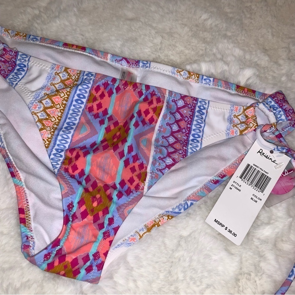 NWT Raisins Bikini Bottom, sz M - Picture 3 of 6